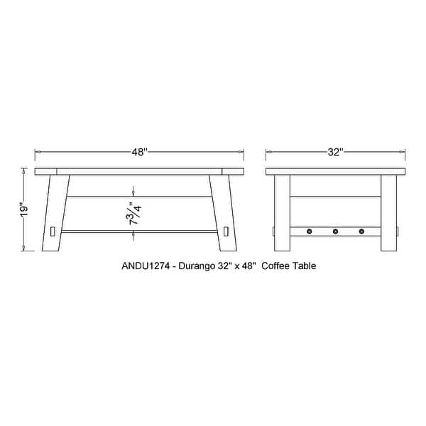 Carbon Loft Bahamondes 48inch Wood Coffee Table Bed Bath & Beyond